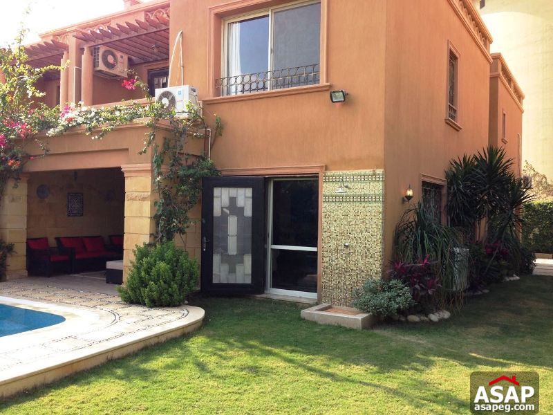 Fully Furnished Twin House for Rent in New Cairo Fully Furnished Twin House for Rent in New Cairo