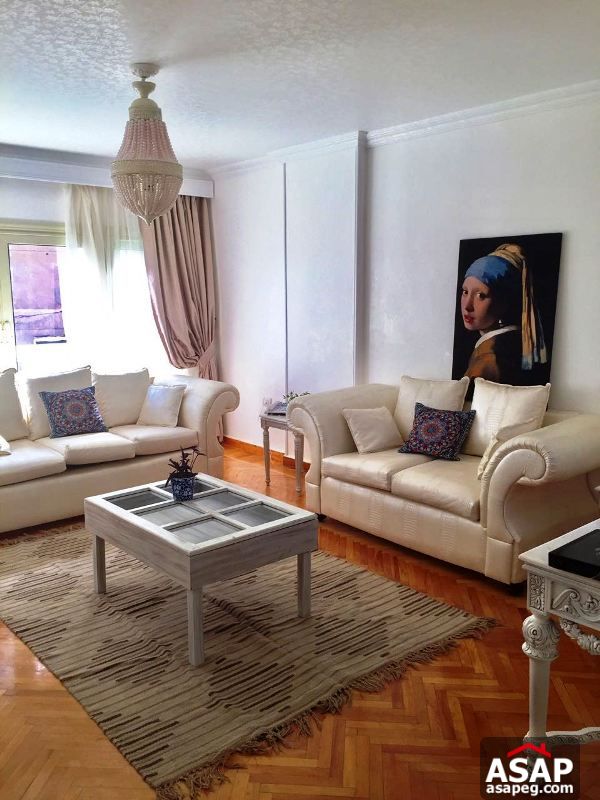Furnished Apartment with Balcony in Zamalek