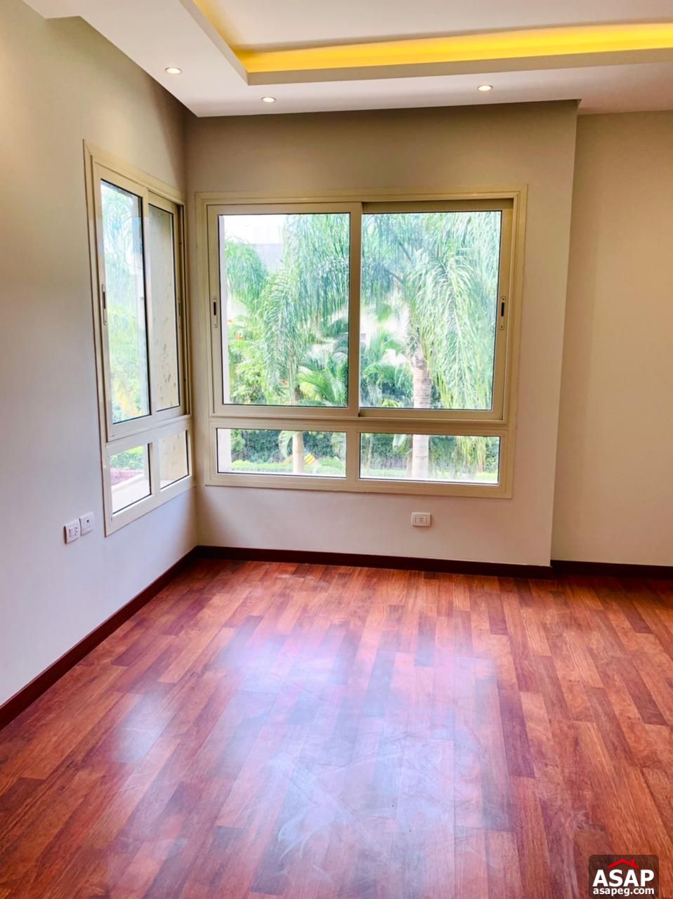 Duplex with Garden for Rent in Park View Hassan Allam