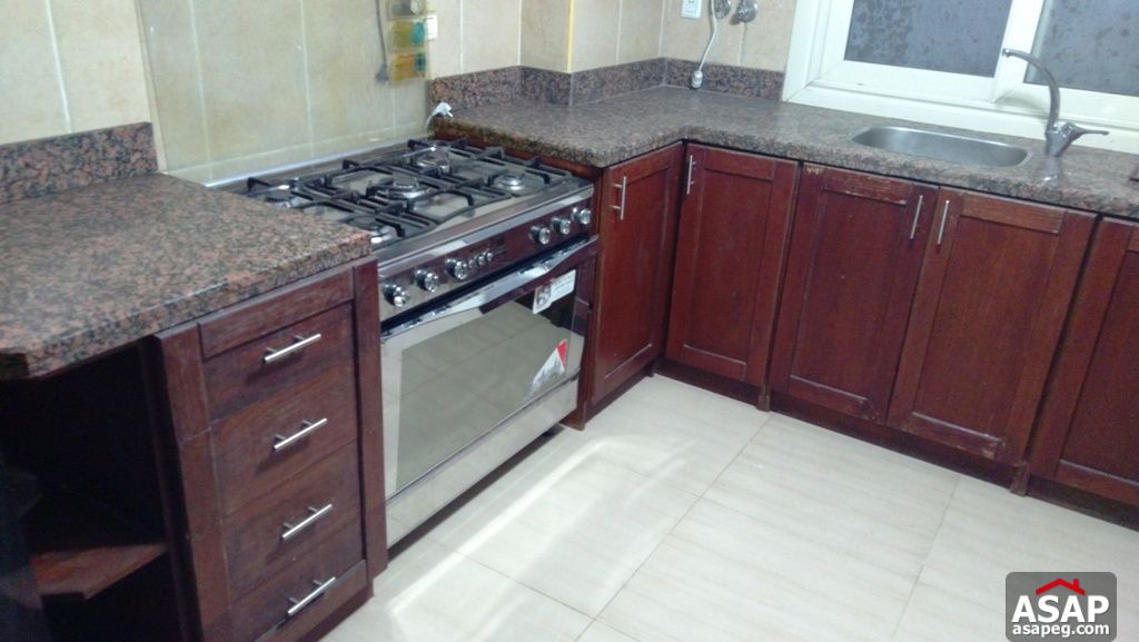 Furnished Apartment with Big Kitchen for Rent in Zamalek