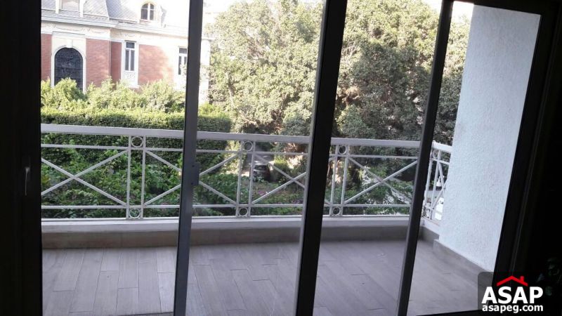 Furnished Apartment with Nice Balcony in Zamalek