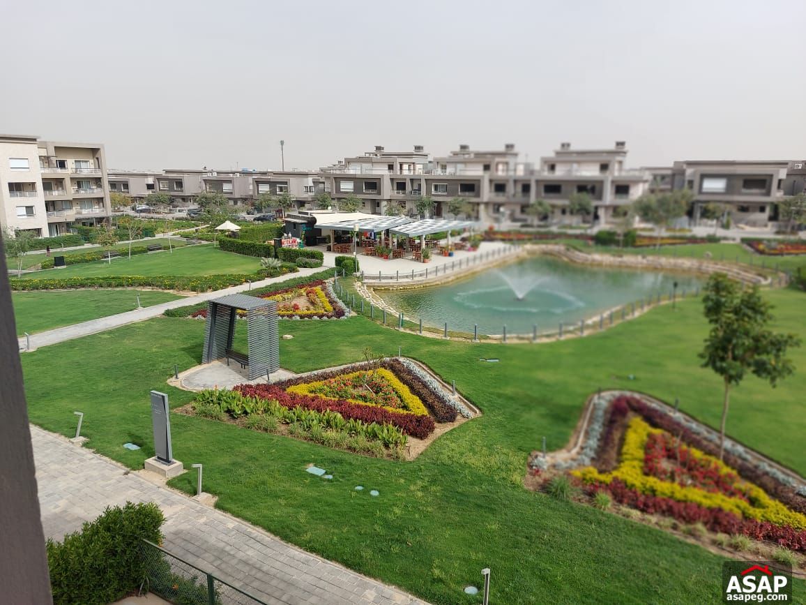 Apartment with Landscape for Rent in New Giza Compound Apartment with Landscape for Rent in New Giza Compound