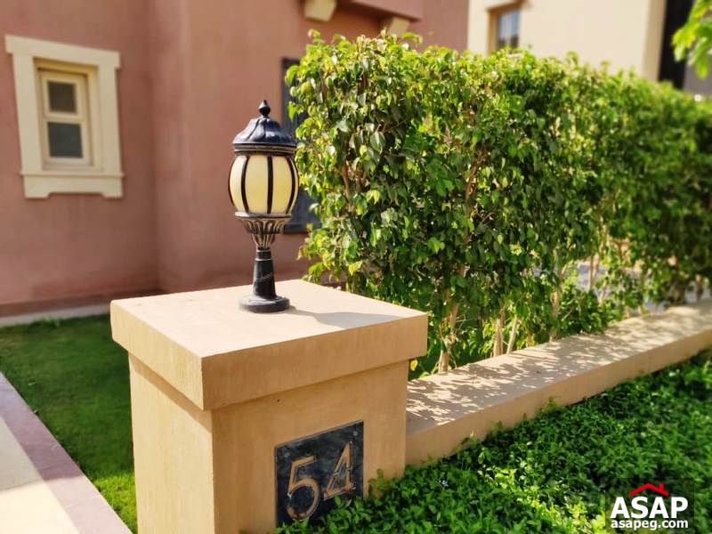 Stand Alone villa with Big Garden in Mivida for Rent