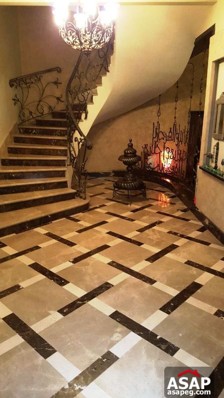 Furnished Villa with Big Garden for Rent in New Cairo