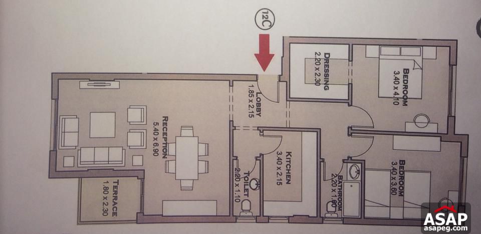 Apartment for Sale in Taj City Apartment for Sale in Taj City