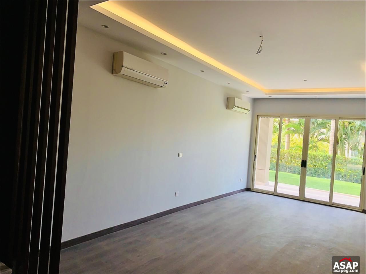 Duplex with Garden for Rent in Park View Hassan Allam