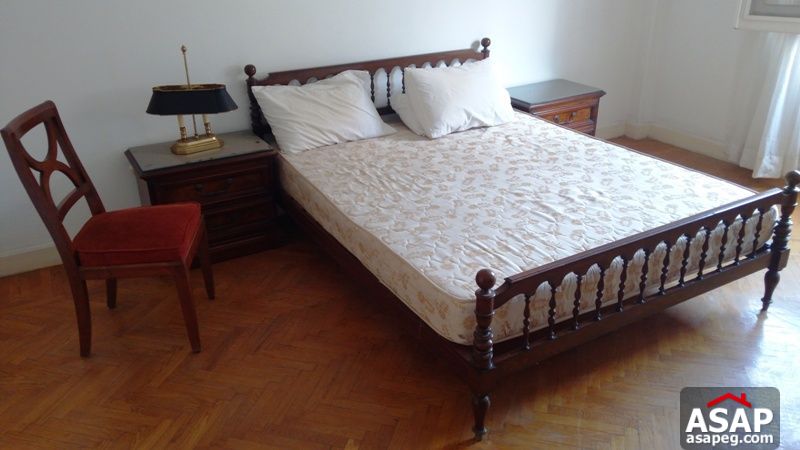 Furnished Apartment with Nice Balcony in Zamalek