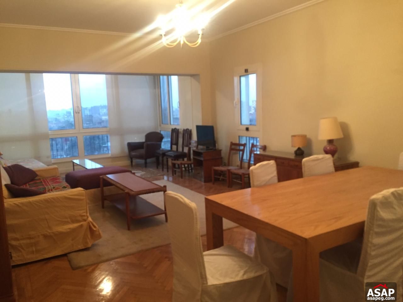 Apartment with Nile View in Zamalek
