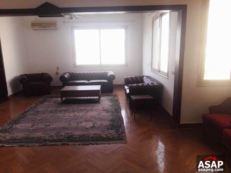 Apartment with Big Roof for Rent in Zamalek Apartment with Big Roof for Rent in Zamalek
