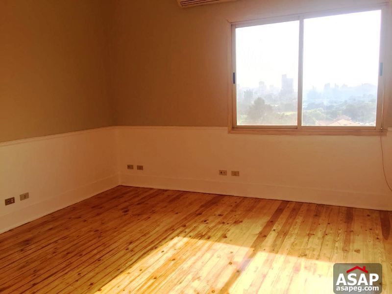 Flat with Balcony in Zamalek for Rent