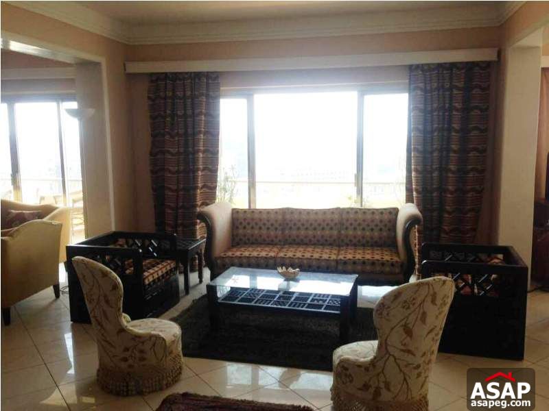 Apartment with Nile View for Rent in Zamalek